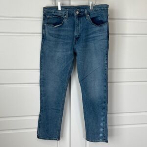 Levis 502 Tapered Straight Fit Jeans Size 34 x 30
